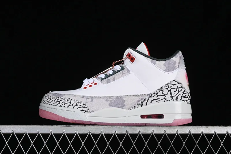 All categories Air Jordan Jordan series basketball shoes Air Jordan 3 Air Jordan 3 Retro "Wings" AJ3 Joe 3 Flower HM6993-100